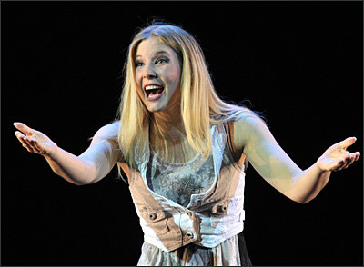 Musicals&auml;ngerin Nadine A&szlig;mann