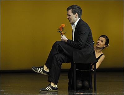 Sebastian R&ouml;mer und Luise Kunst von der Hochschule f&uuml;r Musik und Theater Felix Mendelssohn Bartholdy Leipzig