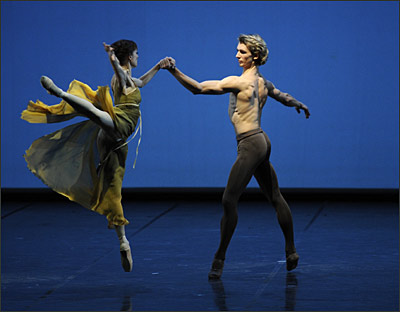 Semen Chudin und Natalia Ledovskaya