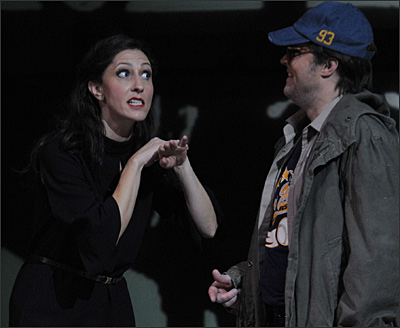 Stella Doufexis und Timothy Richards in der Oper Carmen