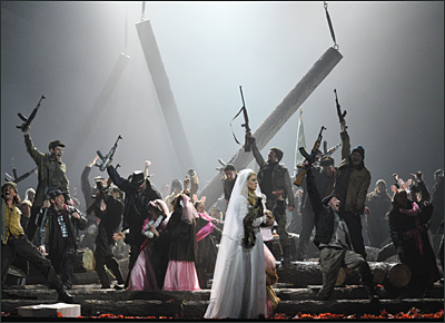 Ina Kringelborn in der Oper Der Freisch&uuml;tz an der Komischen Oper Berlin