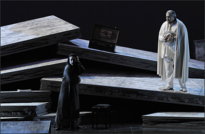 Die Liebe der Danae an der Deutschen Oper Berlin mit Manuela Uhl als Danae