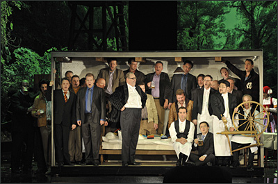 Oper Die verkaufte Braut an der Staatsoper Berlin mit Pavlo Hunka als Kecal