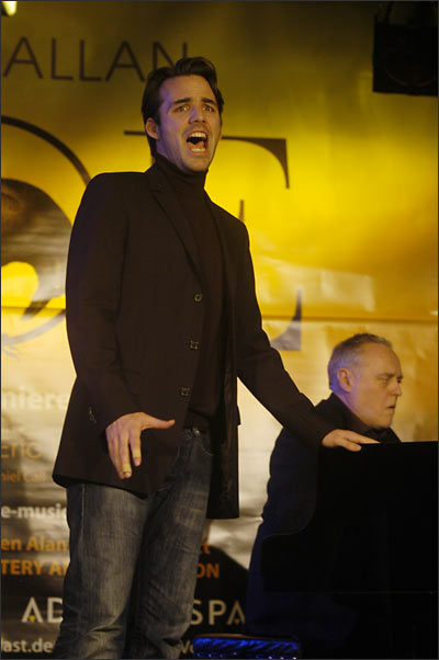 Musicaldarsteller Lucius Wolter