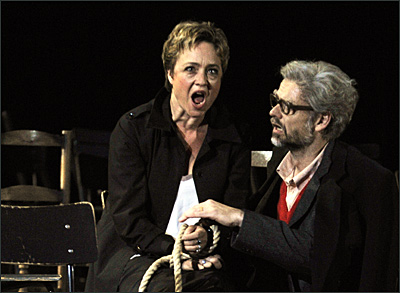 Ilia als Brigitte Geller und Idomeneo als Rainer Trost