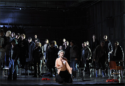 Szene aus der Komischen Oper Berlin