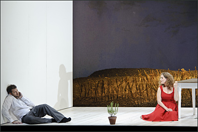 Joseph Kaiser und Michaela Kaune in Jenufa