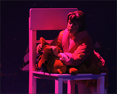 Julia G&aacute;mez Martin in Kindermusical Lauras Stern