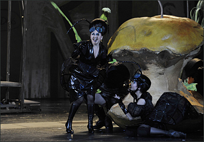 Anastasia Melnik in der Kinderoper Mikropolis