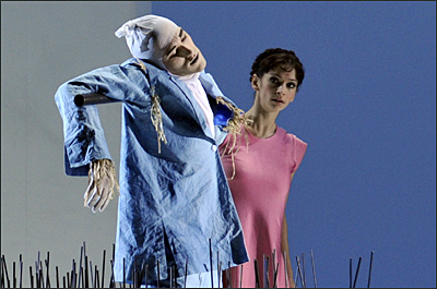 Federico Spallitta als Vogelscheuche in Oz - The Wonderful Wizard