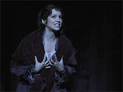 Am&eacute;lie Dobler im Musical Tanz der Vampire