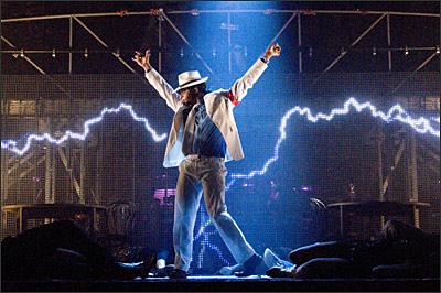 Originalshow aus London Thriller - live 